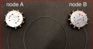 Researchers send entangled qubit states through a communication channel for the first time