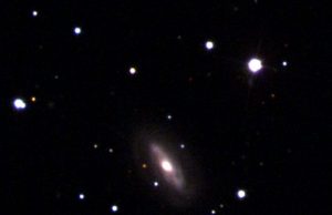 Astronomers detect a black hole on the move
