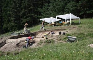 Bronze Age mining sites received deliveries of pre processed foods