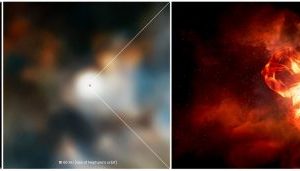 Hubble solves mystery of monster stars dimming