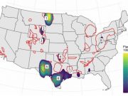 More than 500000 Americans live within 3 miles of natural gas flares