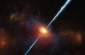 Most distant quasar with powerful radio jets discovered