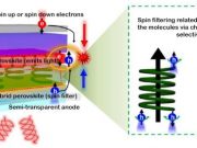 New perovskite LED emits a circularly polarized glow