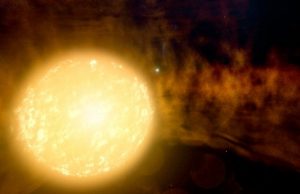 Scientists sketch aged star system using over a century of observations