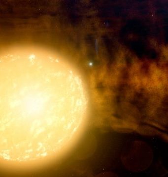 Scientists sketch aged star system using over a century of observations Scientists sketch aged star system using over a century of observations