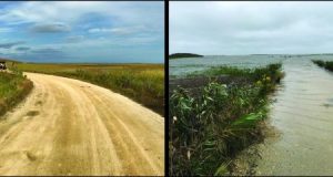 Sea level rise in 20th century was fastest in 2000 years along much of East Coast