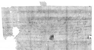 Secrets of sealed 17th century letters revealed by dental X ray scanners 1