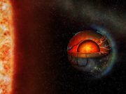 Volcanoes might light up the night sky of this exoplanet