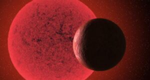 A new super Earth detected orbiting a red dwarf star