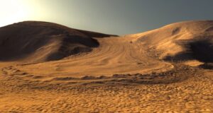 Can a new type of glacier on Mars aid future astronauts