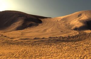 Can a new type of glacier on Mars aid future astronauts