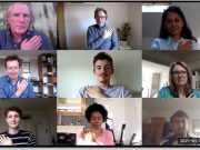 Hand signals improve video meeting success