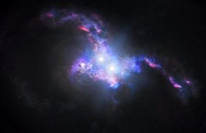 Hubble spots double quasars in merging galaxies Hubble spots double quasars in merging galaxies