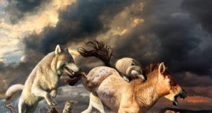 Shift in diet allowed gray wolves to survive ice age extinction