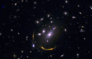 lensed galaxies by University of Arizona