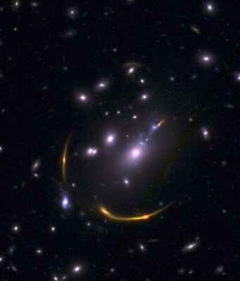 lensed galaxies by University of Arizona