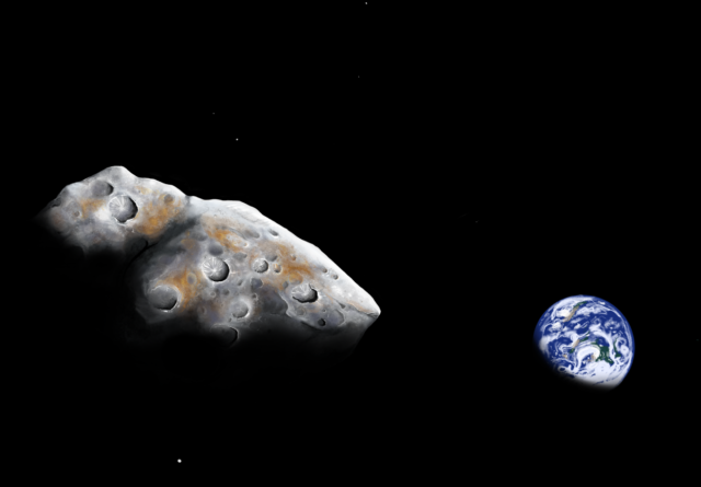 AsteroidIllustration 3 by The University of Arizona